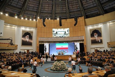 مراسم ضیافت سده المپیک با حضور مدال آوران اداوار تاریخ برگزار شد