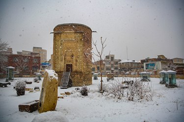 بارش برف در ارومیه