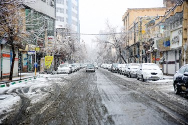 بارش برف در ارومیه