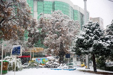 بارش برف در ارومیه