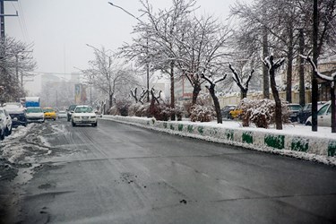 بارش برف در ارومیه