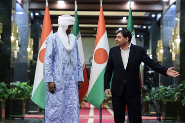 دیدار محمد مخبر معاون اول رئیس جمهور و علی لامین زین نخست وزیر نیجر