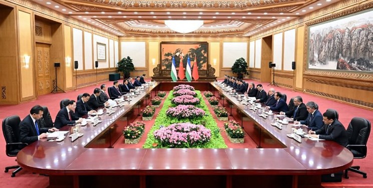 دیدار رؤسای جمهور چین و ازبکستان؛ توسعه روابط در دستور کار