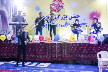 جشن میلاد امام علی در بجنورد 