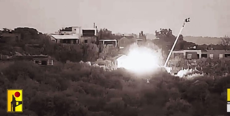 حمله موشکی حزب‌الله به پایگاه اسرائیلی