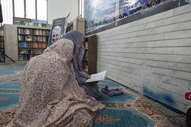 مراسم اعتکاف در مساجد شهرکرد