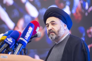 سخنرانی حجت الاسلام حسینی نیشابوری دبیر جشنواره جایزه جهانی اربعین