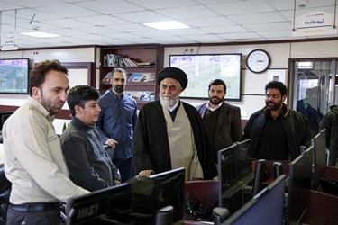  بازدید حجت‌الاسلام سیدعلی اکبر اجاق‌نژاد از خبرگزاری فارس