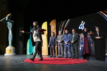 آیین اختتامیه بخش فراگیرچهل و دومین جشنواره تئاتر فجر