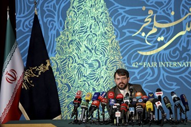 نشست خبری مجتبی امینی دبیر جشنواره فیلم فجر42