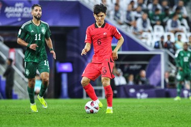 تصاویر پیروزی کره جنوبی مقابل عربستان در جام ملت های آسیا