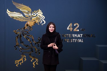 کیمیا زارعی بازیگر فیلم ظاهر در اولین روز چهل و دومین جشنواره فیلم فجر 