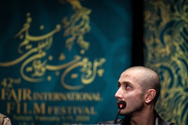 حامد محمودی بازیگر فیلم ظاهر در اولین روز چهل و دومین جشنواره فیلم فجر 