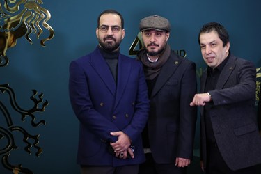 فوتوکال جشنواره عوامل فیلم تمساح خونی به کارگردانی جواد عزتی 
