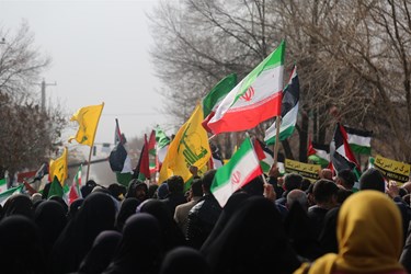 راهپیمایی حمایت از «غزه قهرمان» در شهرکرد