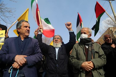 راهپیمایی حمایت از «غزه قهرمان» در شهرکرد
