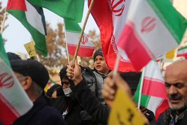 راهپیمایی حمایت از «غزه قهرمان» در شهرکرد