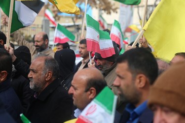 راهپیمایی حمایت از «غزه قهرمان» در شهرکرد