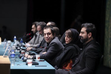 نشست خبری عوامل فیلم تمساح خونی به کارگردانی جواد عزتی 