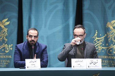 نشست خبری عوامل فیلم تمساح خونی به کارگردانی جواد عزتی 