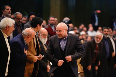 محمد باقر قالیباف رئیس مجلس در نشست شورای ائتلاف نیروهای انقلاب 