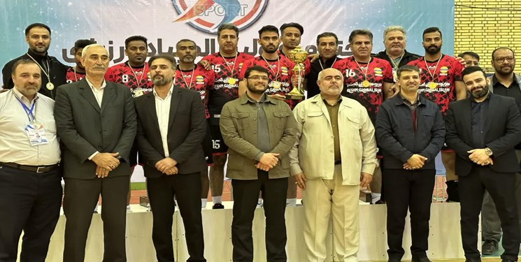قهرمانی تیم والیبال منطقه آزاد قشم در نخستین المپیاد ورزشی کارکنان مناطق آزاد