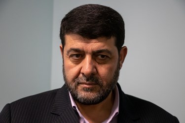 پیرحسین کولیوند رئیس جمعیت هلال احمر در یکی از مراکز افتتاح شده