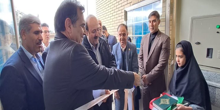 افتتاح مدرسه ۳ کلاسه روستای دشت‌آباد در «دره‌شهر»