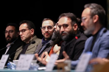 نشست خبری  عوامل فیلم «شمشیر و اندوه» به کارگردانی عماد رحمانی ،مهرداد محرابی 
