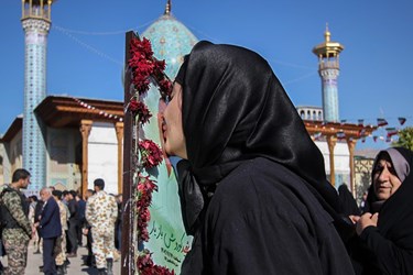 دختر ارشد سردار شهید کوروش بازیار، فرمانده یگان امداد شیراز 