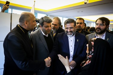 بازدید وزیر ارشاد از جشنواره فیلم فجر