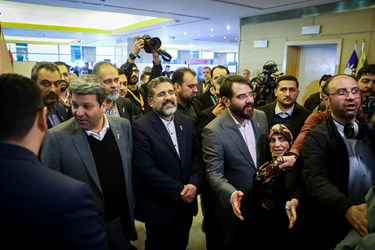 بازدید وزیر ارشاد از جشنواره فیلم فجر