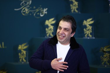 عباس جمشیدی فر در فتوکال فیلم باغ کیانوش در هشتمین روز جشنواره فیلم فجر (1)