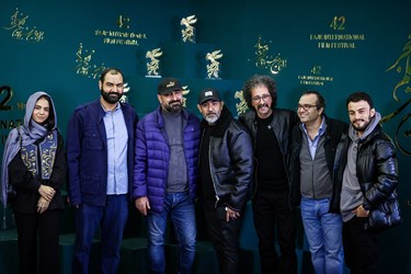 عوامل فیلم آبی روشن در فتوکال هشتمین روز جشنواره فیلم فجر (1)