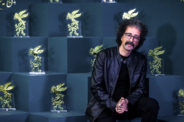 بابک لطفی خواجه پاشا کارگردان آبی روشن در فتوکال هشتمین روز جشنواره فیلم فجر (1)