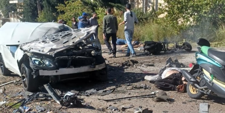 حمله پهپادی اسرائیل به یک خودروی دیگر در جنوب لبنان