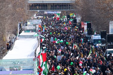  راهپیمایی ۲۲ بهمن در تبریز 