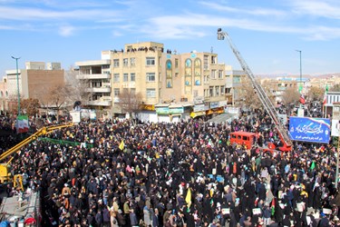  راهپیمایی ۲۲ بهمن در تبریز 