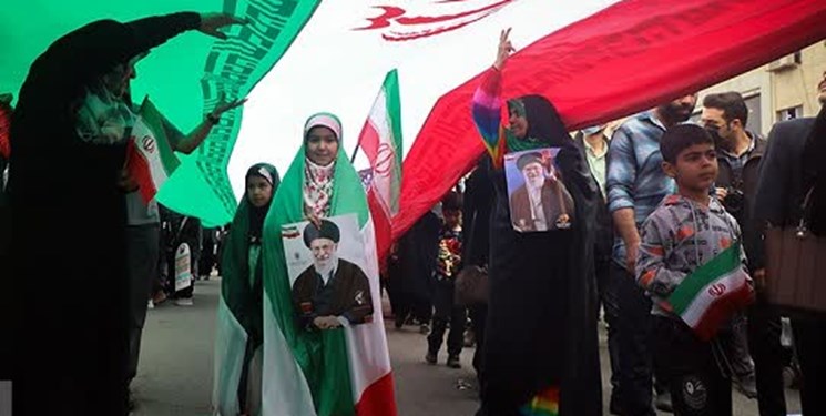 غریوِ حمایت اهوازی‌ها از انقلاب اسلامی در آستانه‌ی 45 سالگی