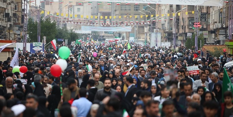 قدردانی سردار میرفیضی از حضور مردم خوزستان در راهپیمایی 22 بهمن