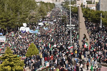 خروش خراسان‌جنوبی ها در راهپیمایی 22 بهمن 