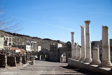 شبیه سازی ورودی شهر بصری( شهر مسیحی نشین) در مکه